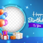 High Resolution Birthday Flex Banner Background Design