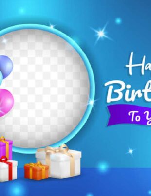 High Resolution Birthday Flex Banner Background Design
