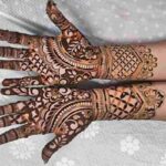 Stylish Simple Mehndi Designs for Front Hands