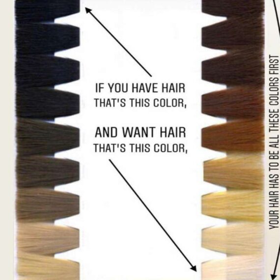 Wella Toner Chart Before and After