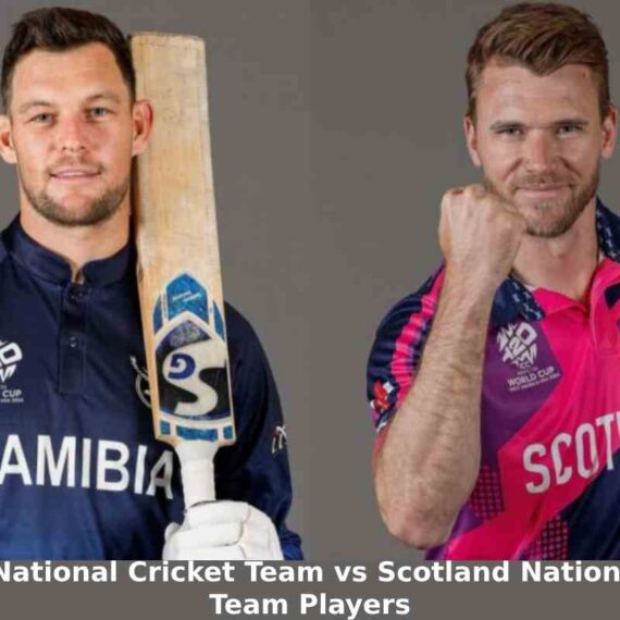 Namibia National Cricket Team vs Scotland National Cricket Team Players