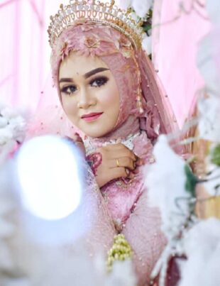 bride normal simple islamic girl pic