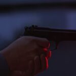 Pistol In Hand Real Pic Night