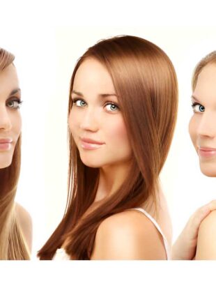 Brown Hair with Caramel Highlights Straight Guide