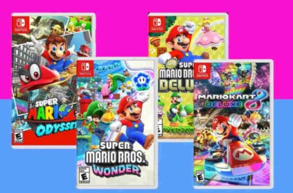 Nintendo with Super Mario Game Walmart