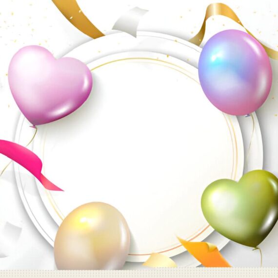 High Resolution Birthday Flex Banner Background Design
