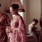 Saree Look for Wedding Party for Girl