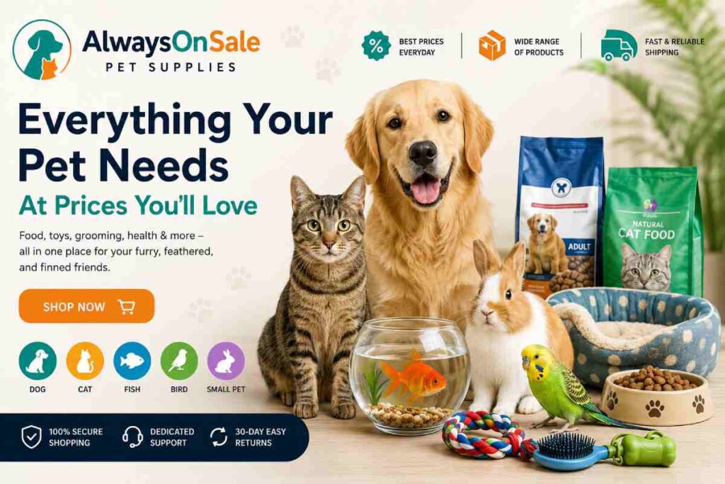 alwaysonsalepetsupplies.com: Review – Affordable Pet Supplies Guide