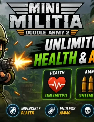 mini militia unlimited health and ammo