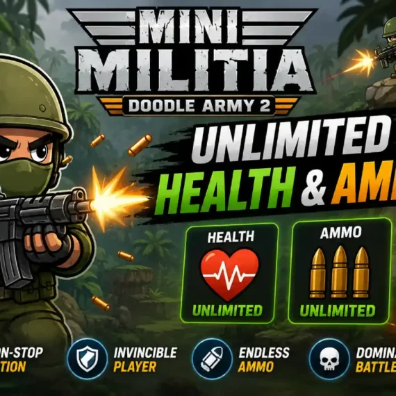 mini militia unlimited health and ammo