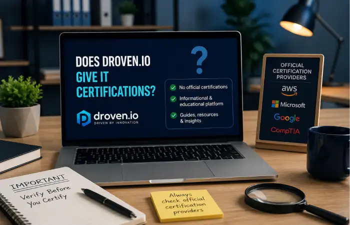 does droven.io give ITcertifications_
