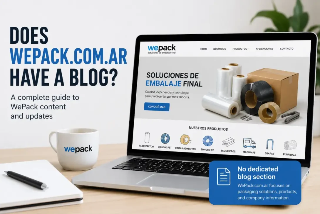 does wepack.com.ar have a blog