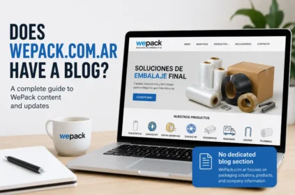 does wepack.com.ar have a blog
