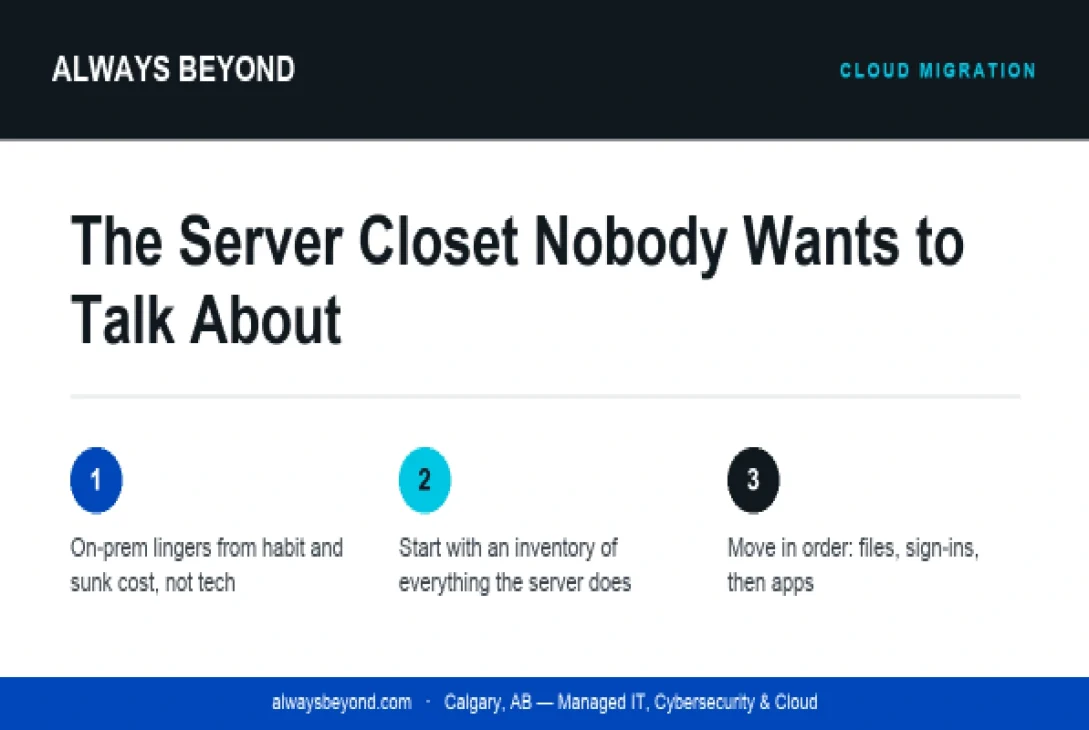 server closet nobody