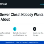 server closet nobody