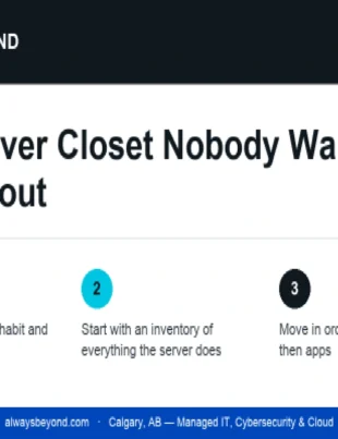 server closet nobody