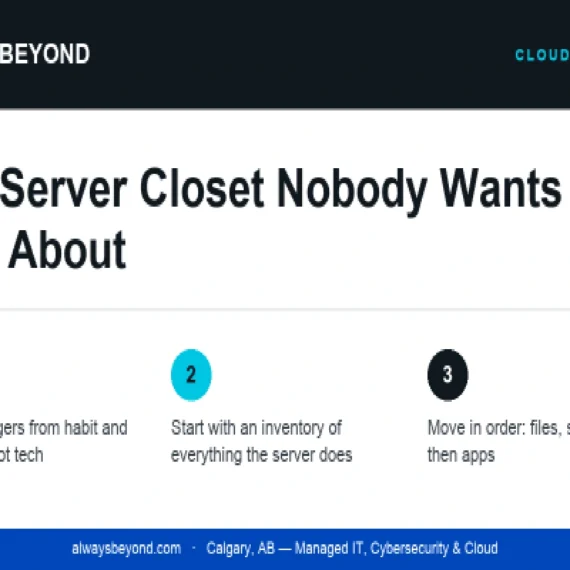 server closet nobody
